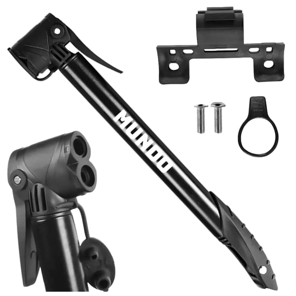 Mundo D2821 AV FV cykelpumpe sort