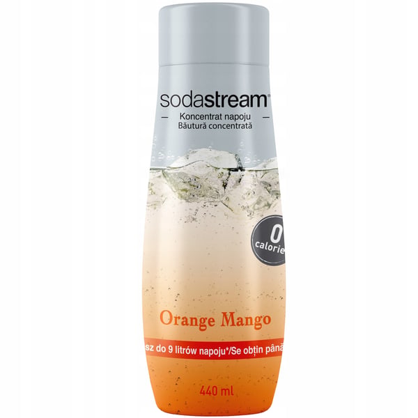 4 SodaStream-tiivisteen setti: Sitruuna-Lime + Limonadi + Greippi + Appelsiini-Mango
