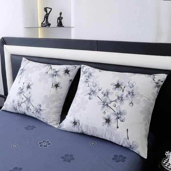 Premium puuvillasängynpesu 220x200 kukkakuosi