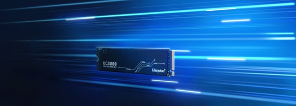 Kingston KC3000 1TB M.2 2280 PCIe Gen 4.0 x4 NVMe SSD (7000/6000 MB/s)