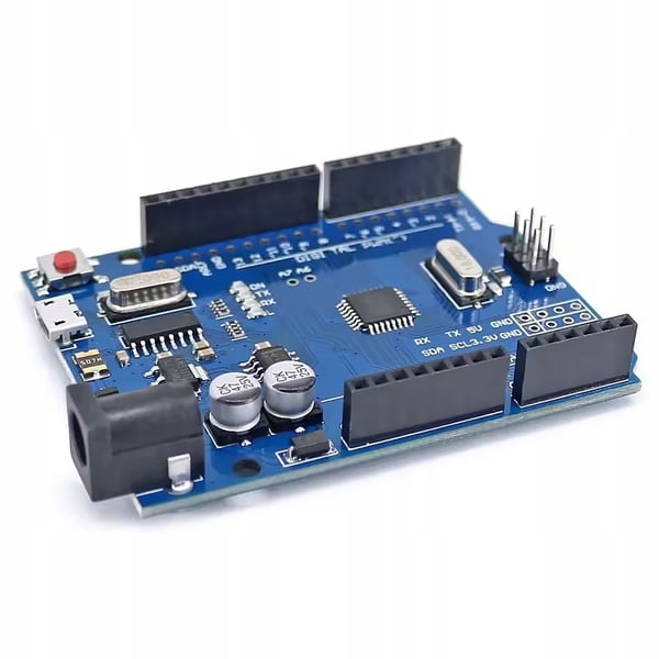 ACS A1 ATMEGA328 AVR mikro-USB-modul til Arduino UNO R3 med Goldpin-header