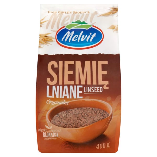 Melvit Pellavansiemenet 400 g