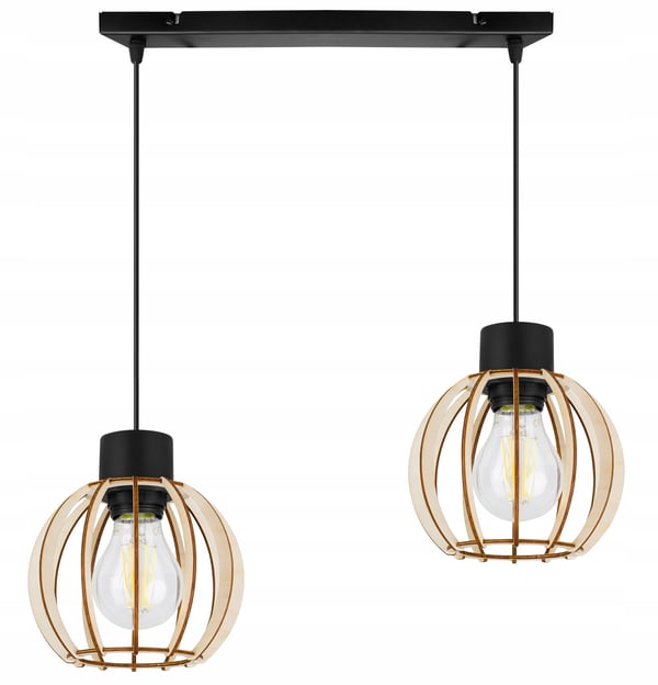 MODERNI PUINEN LED-KATTOVALAISIN