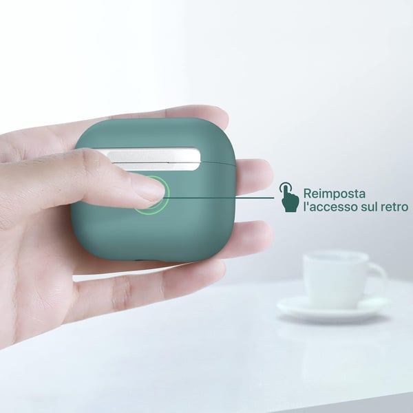 Apple AirPods 3. sukupolven vihreä suojakotelo