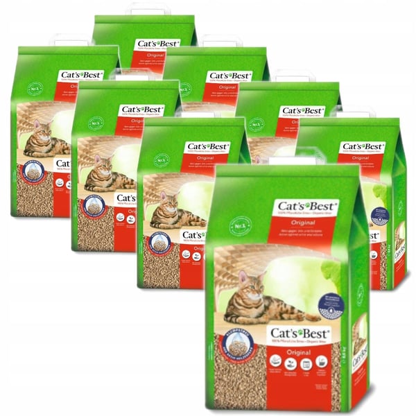 Cat's Best Original - träströ - 40l (8x5l)