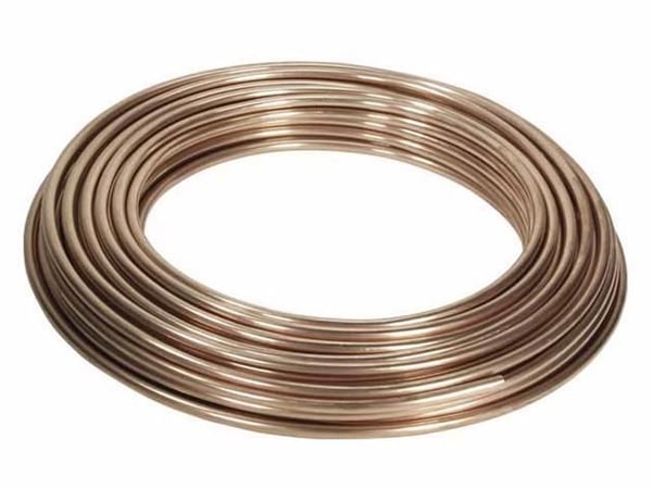 Kobberrør 12 mm x 1,00 mm i ruller pr. meter Kobberrør 12 mm x 1,00 mm i ruller pr. meter
