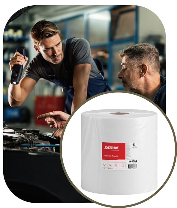 Katrin Basic L 1200 rengöringsduk, 1-pack