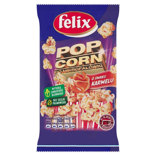 Felix Karamellimakuiset Mikropopcornit 90g