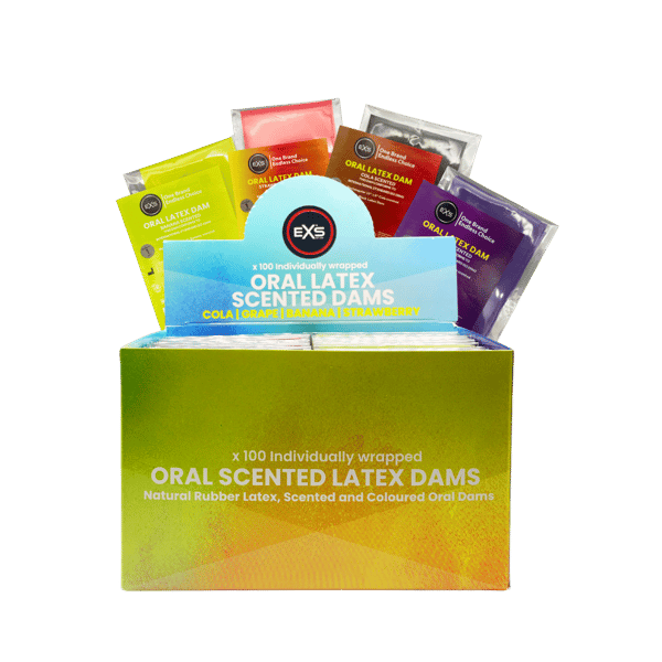 EXS Scented Oral Latex Dam - oral dam banan 1 stk.