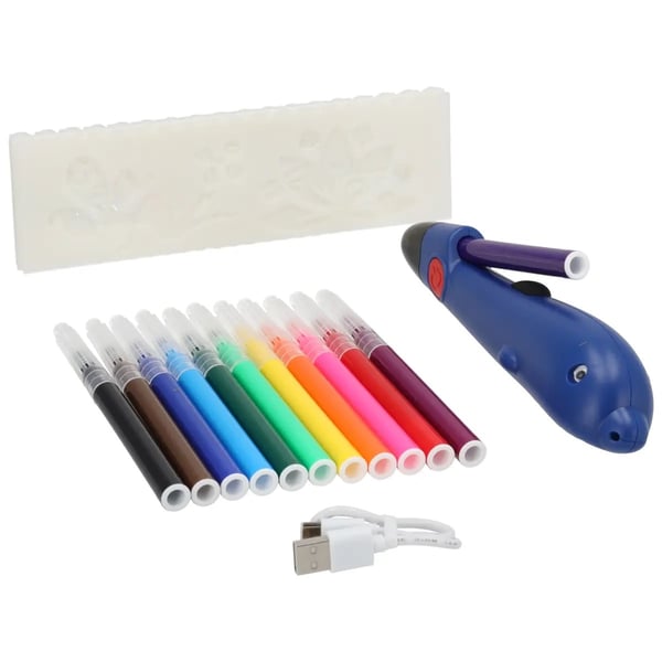 GRAFITTIPENN MED MARKÖRER USB-C 4V - DEDM315.030