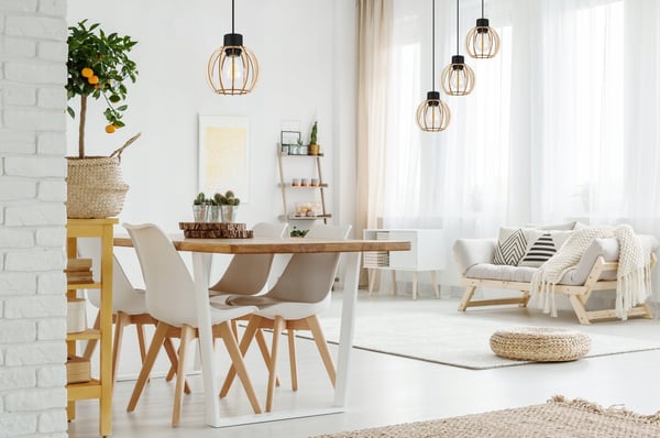 MODERNI PUINEN LED-KATTOVALAISIN