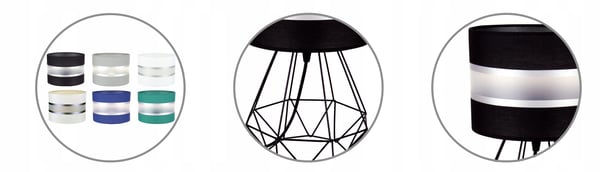 LED LOFT NATTBORDSLAMPA MED TRÅD