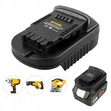 Makita 18V till Dewalt 18V batteriadapter MT20DL