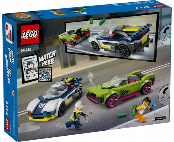 60415 - Lego City - Polisbilsjakt med Muskelbil