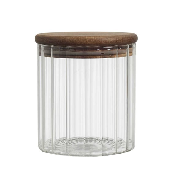 Arno glasburk med acacia lås 500 ml