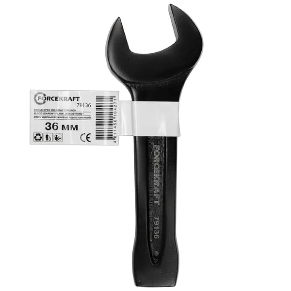 FORCEKRAFT FLAD GÅFENGEN TIL TEGNING 36 mm 210 mm Cr-Mo