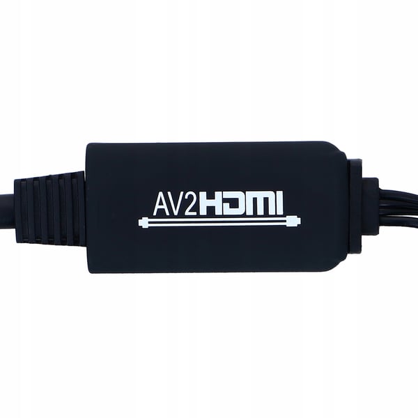 AV til HDMI-konverteradapter CINCH RCA CVBS EURO-komposit