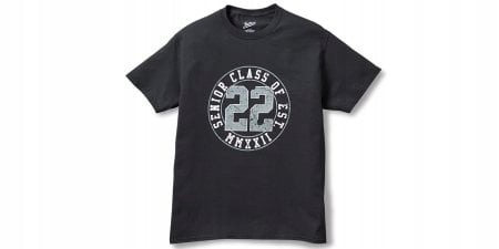 Jostens musta puuvilla-t-paita 22 S