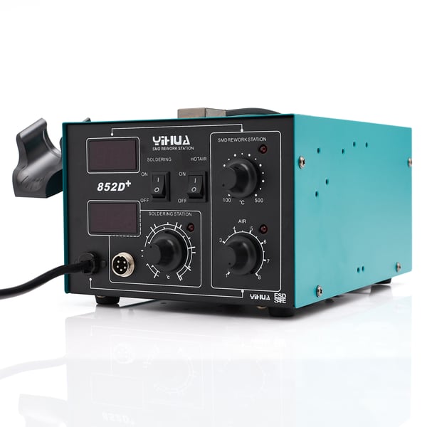 Yihua 852D+ 2-in-1 juotinasema