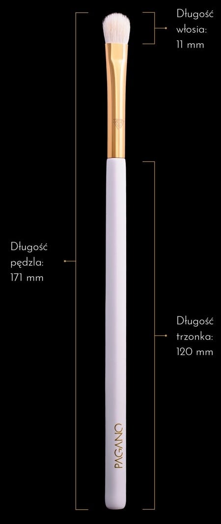 PAGANO professionell ögonskuggsborste