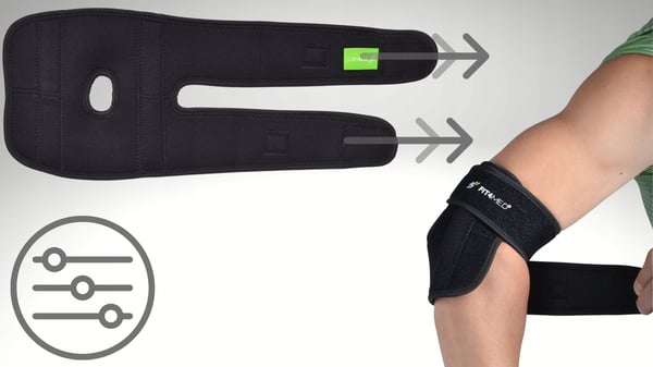 Unisex neopreenituki tenniskyynärpään
