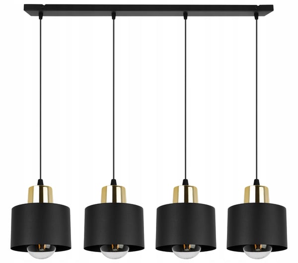MODERNI KATTOVALAISIN MUSTA LED-VALAISIN