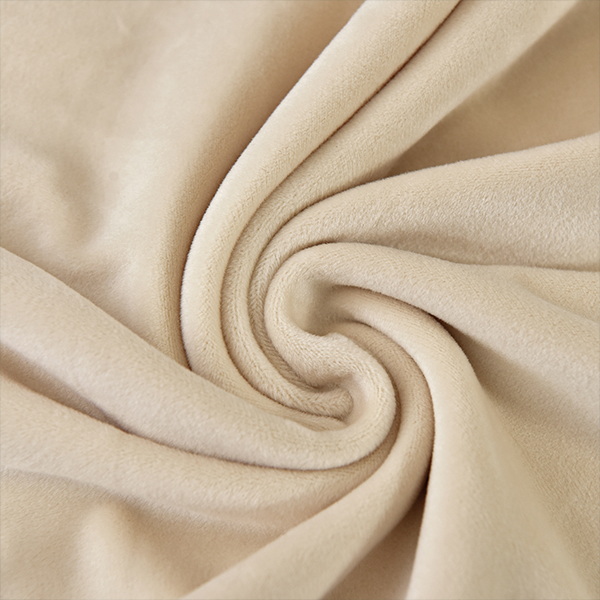 Tuolin päällinen pyöristetyllä selkänojalla, kermanvärinen sametti
