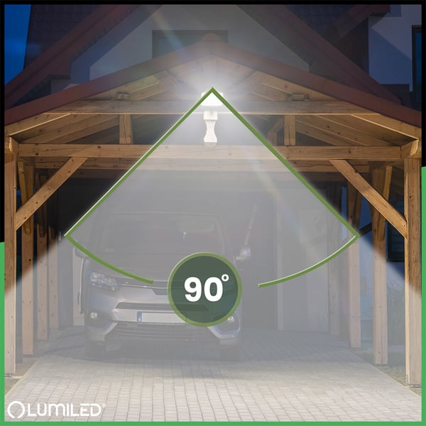 Ulkokäyttöinen LED-valaisimet BRIGHT vedenpitävä 50W 5500lm 4000K IP65 LUMILED