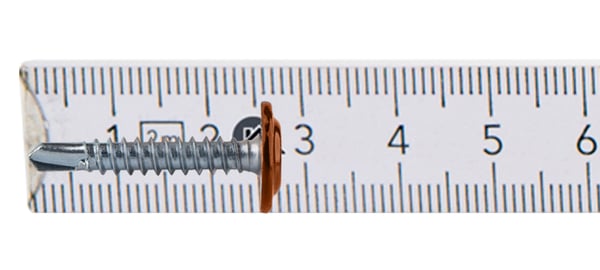 GM-B monteringsforbindelser 4,2x25mm RAL 8004