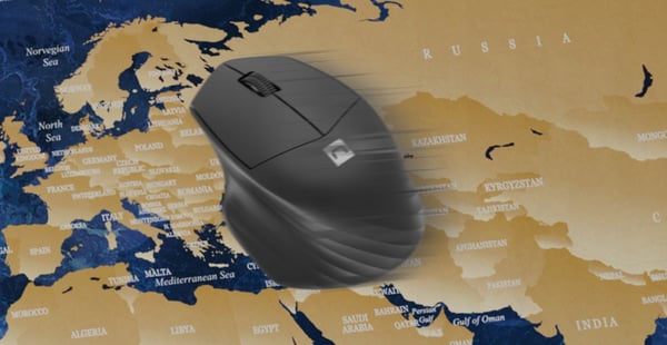 Natec World syvän sininen hiirimatto 800x400mm