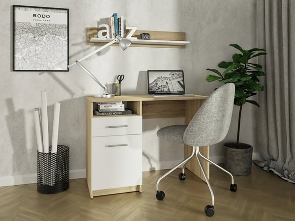 Bodo DSP 100 cm vit sonoma skrivbord