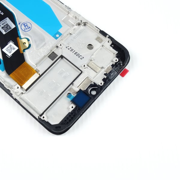 Alkuperäinen Infinix Hot 30i X669 X669C X669D LCD-näyttö + kosketusnäyttö (kunnostusvalmis) musta kehys