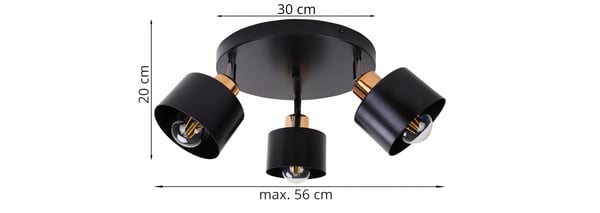 Lofthængende lampe, lysekrone, plafon, LED