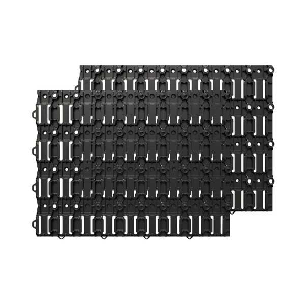 VÄGGORGANISERARE, QBRICK SYSTEM ANPASSAD PEGBOARD VÄGG - SKRZ N1711