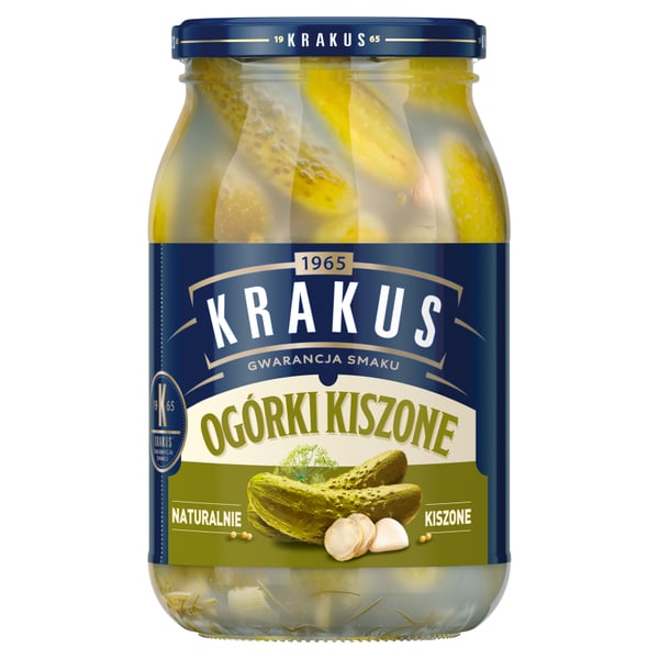 Krakus Pikkelöidyt Kurkut 860 g