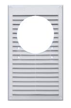 KØLEVÆSKEGITER 175*295MM FI100MM HVID - KRA 116 BI