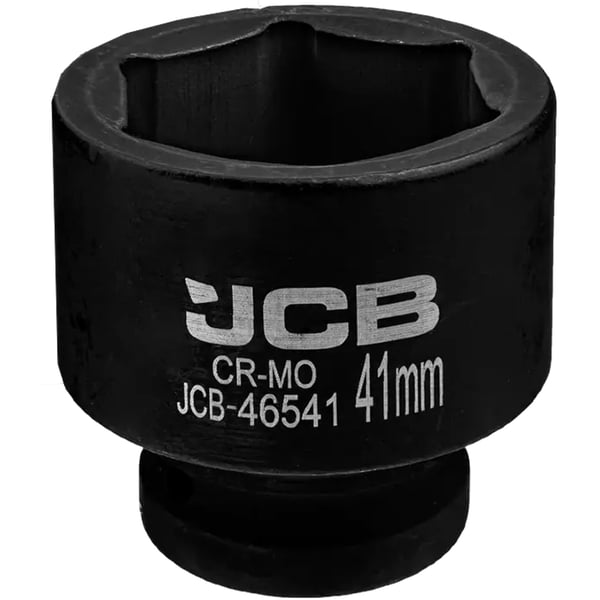JCB Slagtopnøgle 3/4" 41 mm 6-punkts Cr-Mo topnøgle