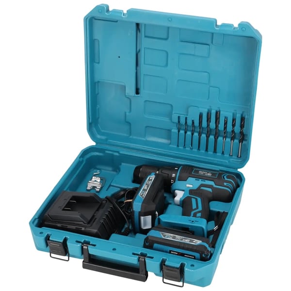 Akkuboremaskine 18V 2*2.0AH SAS+ - DED7030A02