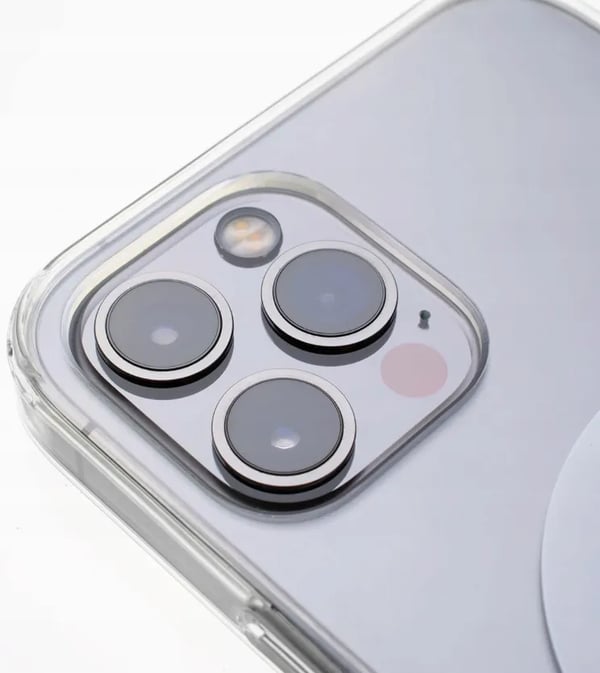 MAGSAFE SKYDDSFODRAL FÖR APPLE IPHONE 13 PRO TRANSPARENT + GLAS