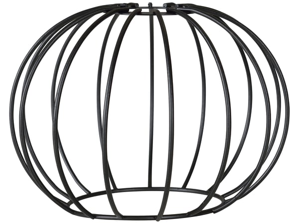 Metalllampskärm E27 Loft Rund Tråd 18x13