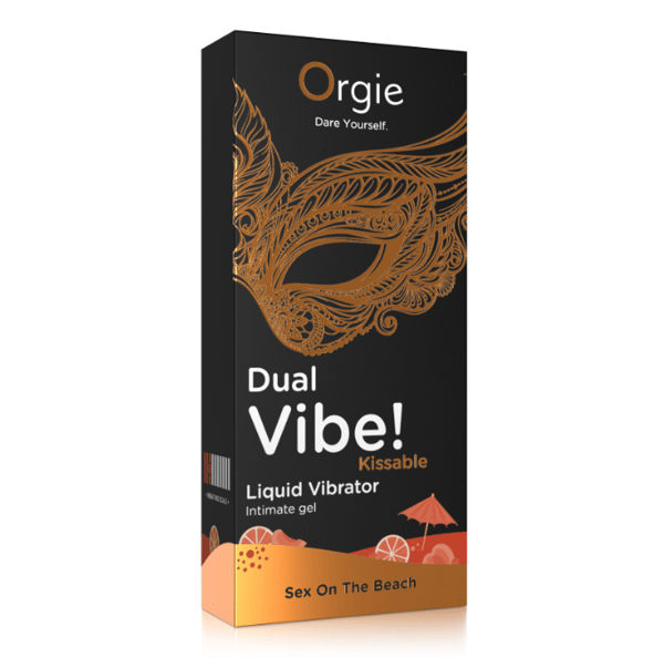 Orgier - Dual Vibe! Flydende Vibrator 15ml - Sex på stranden