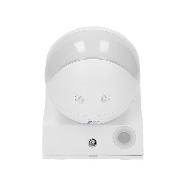 BEVÆGELSESSENSOR 180 GRADER IP44 1200W HVID - ON-CR-204/W