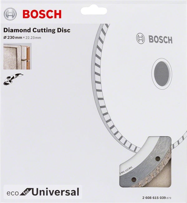 ECO TURBO KONSTRUKTION DIAMANTBLAD 230MM - B 2608615039