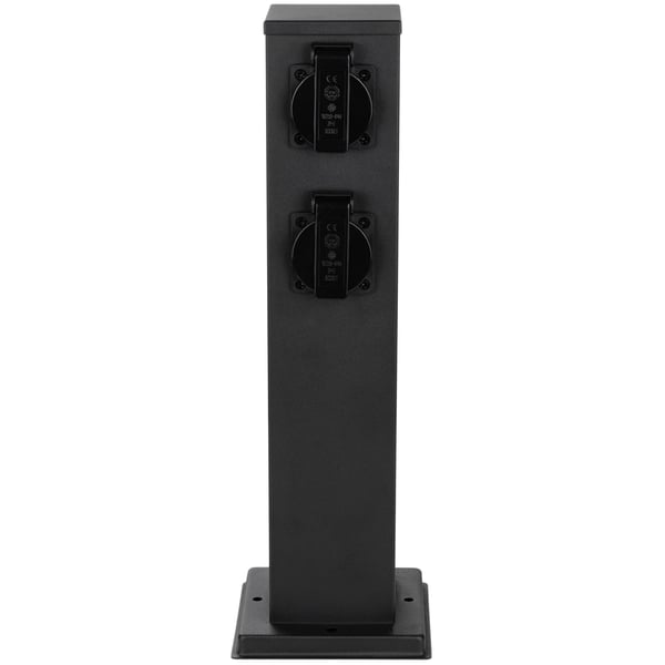 IBERI udendørs havepæl 230V 40cm 4x LUMILED stikkontakt