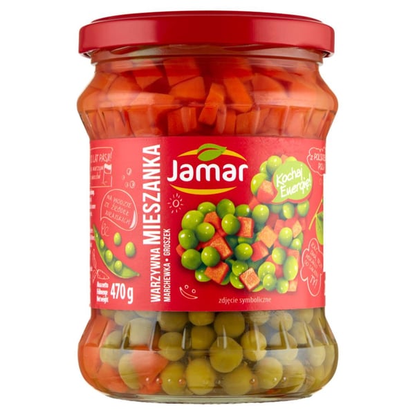 Jamar Kasvissekoitus porkkana-herneillä 470 g