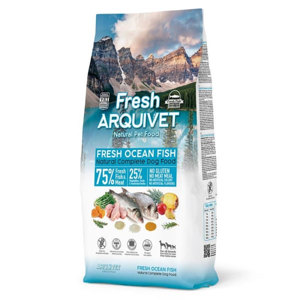 Arquivet Fresh havfisk til hund 10kg