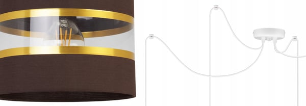Loftshængende lampe lysekrone lampeskærm moderne
