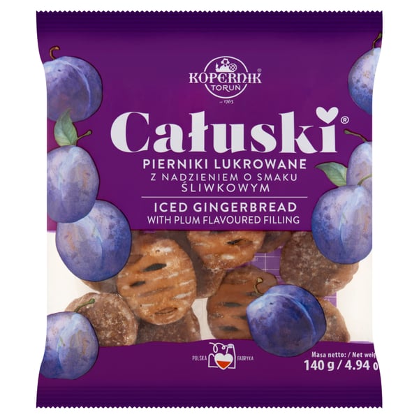 Kopernik Całuski Piparkakkuja luumutäytteellä 140 g Kopernik Całuski Piparkakkuja luumutäytteellä 140 g