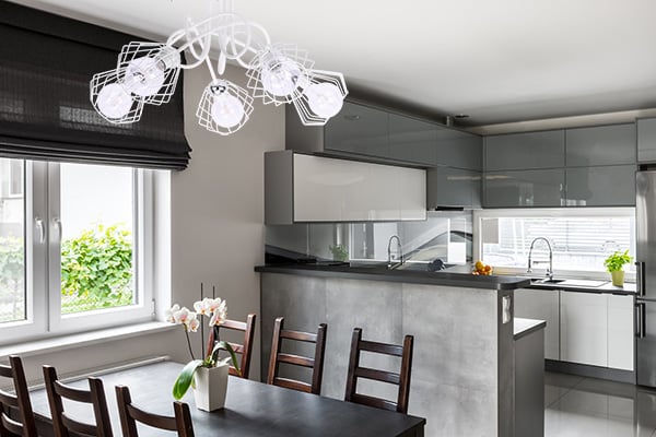 MODERNI TIMANTTIMALLINEN EDISON-LOFT-KATTOVALAISIN