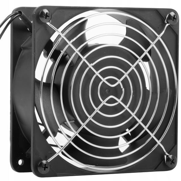 Fläkt för 19" väggmonterade skåp Lanberg 230V 120X120X38mm